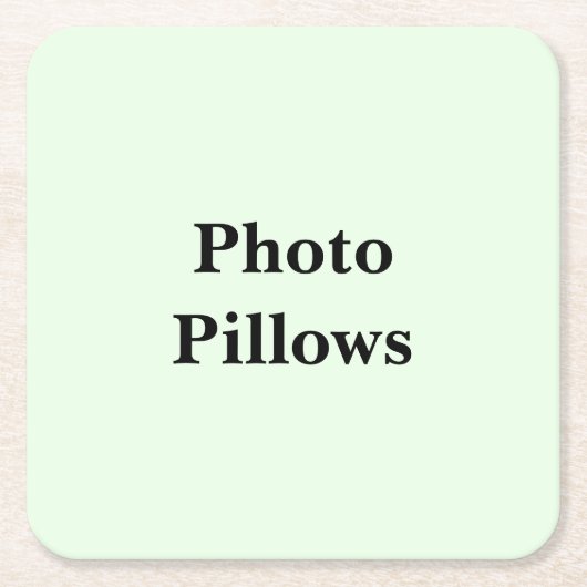 Keep Scrolling to See These Photo Pillows スクエアペーパーコースター (正面)