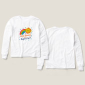 Keep Shining Like a Super Star T-Shirt (デザイン 正面&背面)