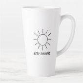 Keep Shining Sun Design T カフェラテマグ (右)