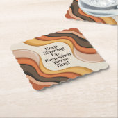 Keep Showing Up, Even When You're Tired ペーパーコースター (アングル)