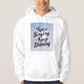 Keep Singing Keep Shining 2 パーカ (正面)