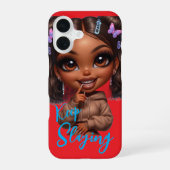 Keep Slaying CHIBI DOLL iPhone 16ケース (裏面)
