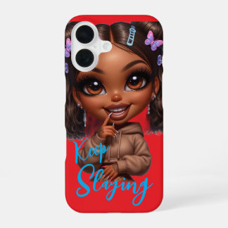 Keep Slaying CHIBI DOLL iPhone 16ケース