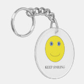 Keep Smiling キーホルダー (正面左)