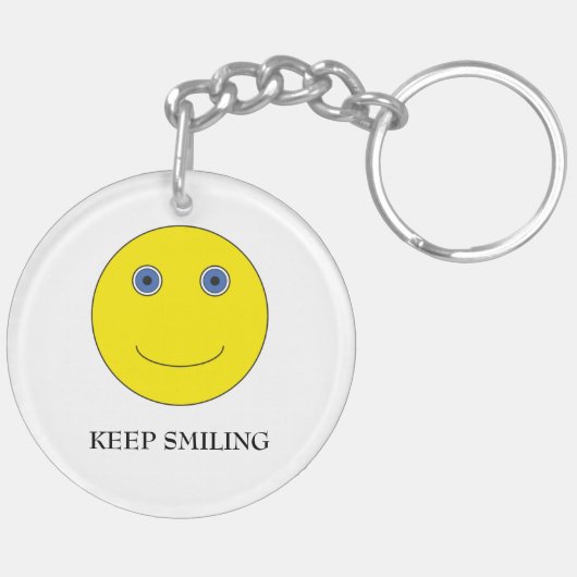 Keep Smiling キーホルダー (裏面左)
