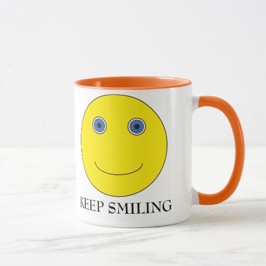 Keep Smiling マグカップ (右)