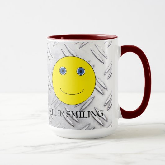 Keep Smiling マグカップ (右)