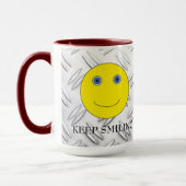 Keep Smiling マグカップ (左)