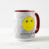 Keep Smiling マグカップ (正面右)