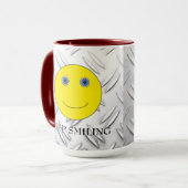 Keep Smiling マグカップ (正面左)