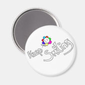 Keep smiling マグネット (正面/裏面)