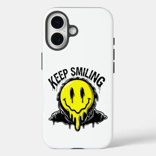 Keep Smiling Case-Mate iPhoneケース (裏面)