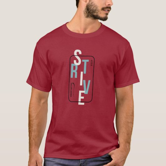 KEEP STRIVE MINDSET Tシャツ (正面)