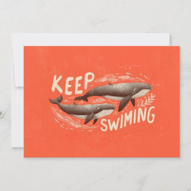 Keep Swimming Whales (正面)