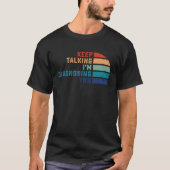 Keep Talking SLP Speech Language Pathologist Tシャツ (正面)