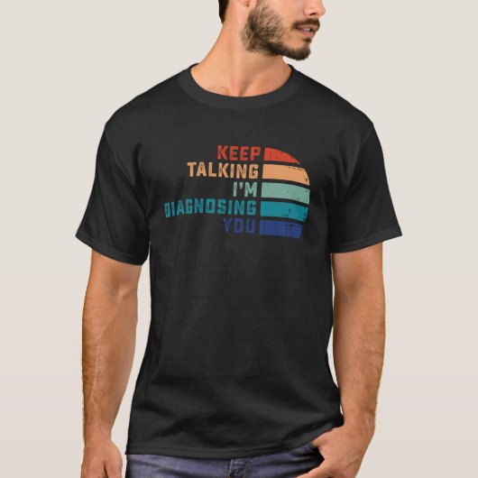 Keep Talking  SLP  Speech Language Pathologist Tシャツ (正面)