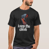 Keep the climb tシャツ (正面)