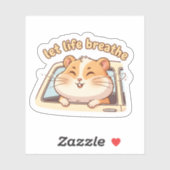 Keep the Peace, Keep the Pace – Cute Scooter  シール (シート)