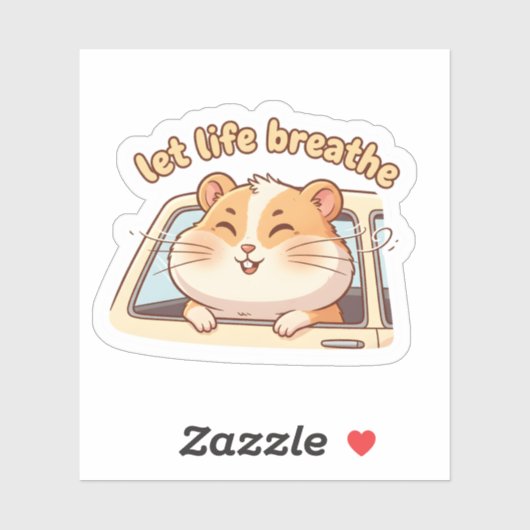 Keep the Peace, Keep the Pace – Cute Scooter  シール (シート)