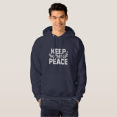 'KEEP THE PEACE'  T-Shirt パーカ (正面フル)
