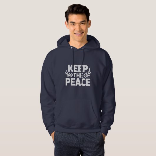 'KEEP THE PEACE'  T-Shirt パーカ (正面フル)