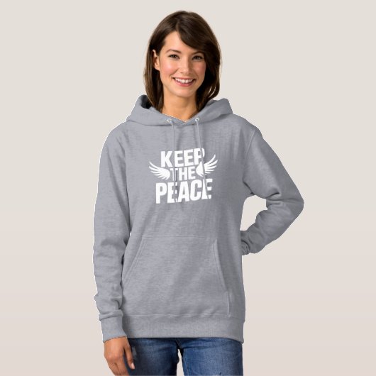 KEEP THE PEACE T-Shirt パーカ (正面フル)