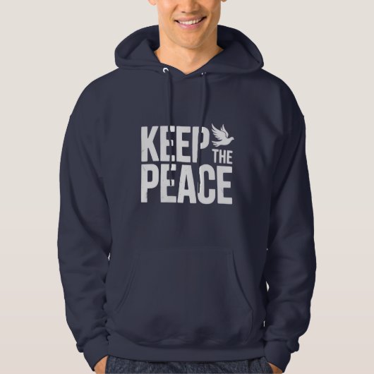 KEEP THE PEACE T-Shirt パーカ (正面)