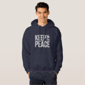 KEEP THE PEACE T-Shirt パーカ (正面フル)