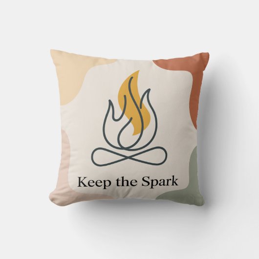 Keep The Spark クッション (正面)