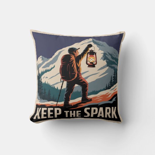 Keep The Spark クッション (正面)