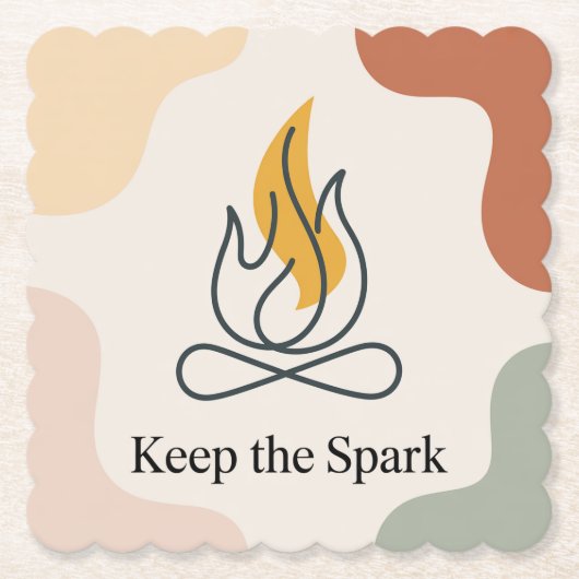 Keep The Spark ペーパーコースター (正面)