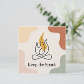 Keep The Spark 招待状 (スタンド正面)