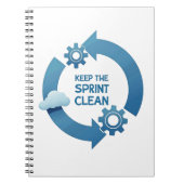 Keep the Sprint Clean ノートブック (正面)