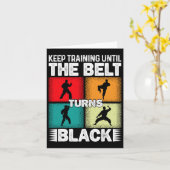 Keep Training Until The Belt Turns Black 1  カード (黄色い花)