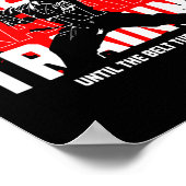 Keep Training Until The Belt Turns Black Karate 1  ポスター (角)