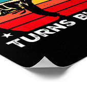 Keep Training Until The Belt Turns Black Retro Kar ポスター (角)