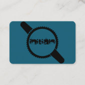 Keep Turning That Crank Blue Orange 名刺 (正面)