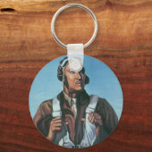 Keep Us Flying ~ Tuskeege エアマン キーホルダー (正面)