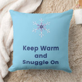 Keep warm and snuggle on throw クッション (ブランケット)