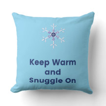 Keep warm and snuggle on throw