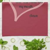 Keep Your Arm Around親愛なる主… キッチンタオル (折り畳み)