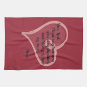 Keep Your Arm Around親愛なる主… キッチンタオル (横)