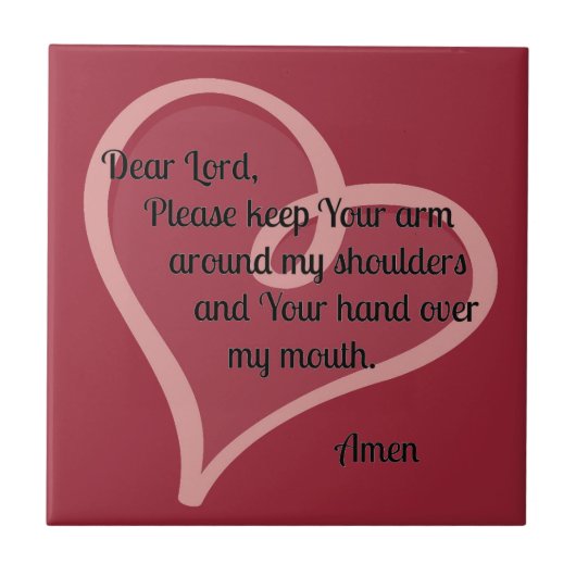 Keep Your Arm Around親愛なる主… タイル (正面)