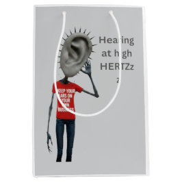 Keep your ears on your own business ミディアムペーパーバッグ