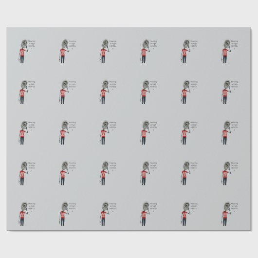 Keep your ears on your own business ラッピングペーパー (フラット)