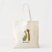 Keep Your Head High - Brachiosaurus Tote Bag トートバッグ (正面)