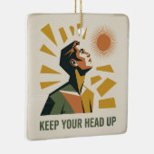 Keep Your Head Up セラミックオーナメント (右)