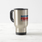 KeepAmericaFishingのタンブラー トラベルマグ (正面左)