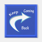 KeepComingBack マグネット (正面)