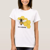 Keeper Bee Bees Ladies Tシャツ (正面)